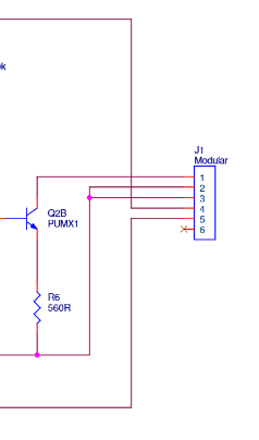 NXT light sensor output stage